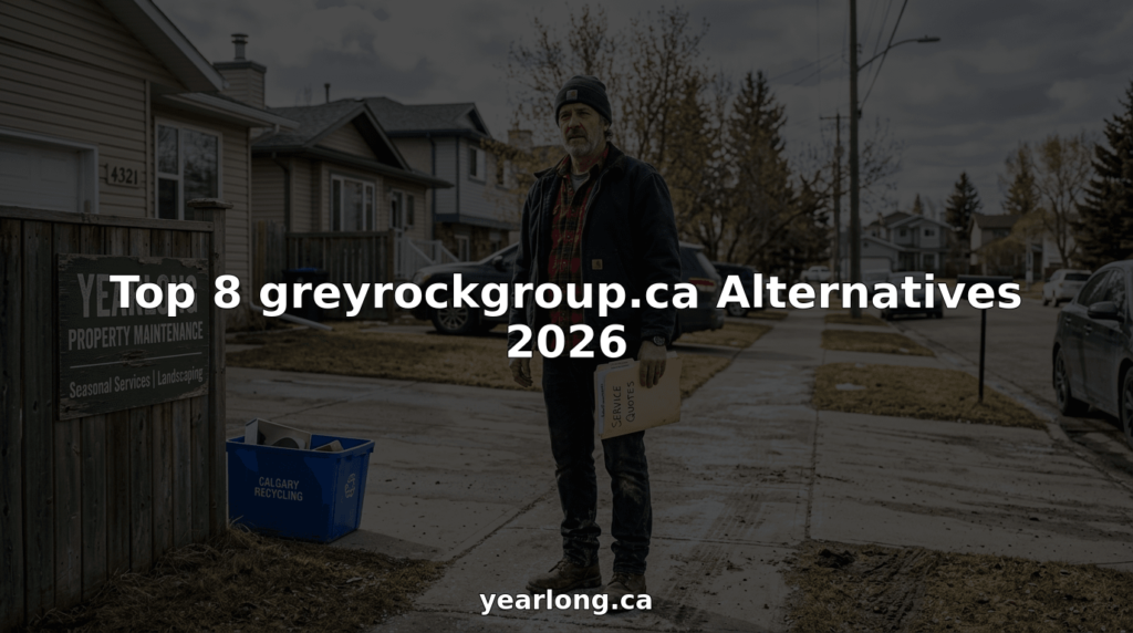 Homeowner with service quotes Calgary exterior maintenance